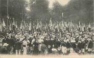 01 Ain CPA FRANCE 01 "Bourg en Bresse, concours interrégional de la Fédération des Patronages de France du Sud Est, 1911, le défilé, devant la tribune"