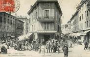 01 Ain CPA FRANCE 01 "Bourg en Bresse, la Place Neuve, rues Gambetta et centrale"