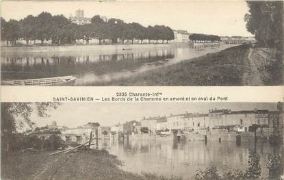 / CPA FRANCE 17 "Saint Savinien, les bords de la Charente"