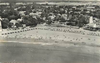 / CPSM FRANCE 17 "Saint Palais sur Mer, la plage, vue aérienne"