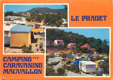 / CPSM FRANCE 83 "Le Pradet" / CAMPING