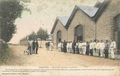 / CPA FRANCE 08 "Vouziers, quartier Savary"