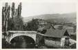 / CPSM FRANCE 09 "Argein, le pont de la Bouigane joli coin de pêche"