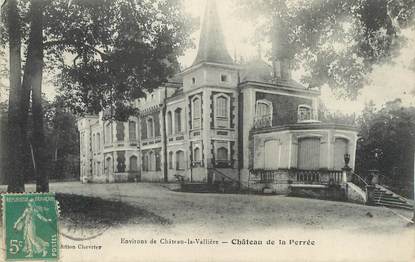 / CPA FRANCE 37 "Château de la Perrée"