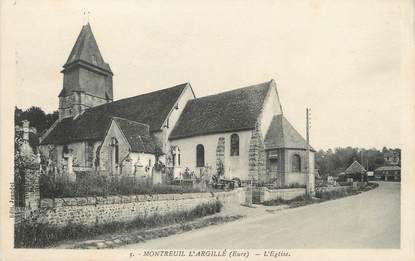 / CPA FRANCE 27 "Montreuil l'Argillé, l'église"
