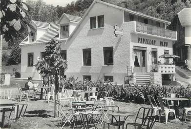 / CPSM FRANCE 63 "Murol, lac Chambon", hôtel restaurant Le Pavillon Bleu"