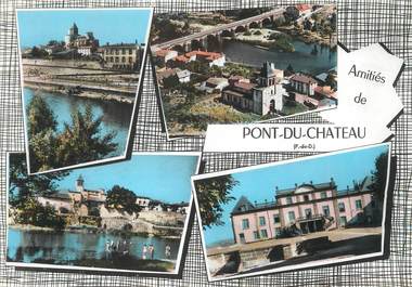 / CPSM FRANCE 63 "Pont du château"