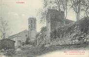 09 Ariege / CPA FRANCE 09 "Laroque d'Olmes, les remparts et l'église"