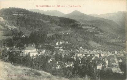 / CPA FRANCE 09 "Castillon, vue générale"