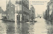 44 Loire Atlantique / CPA FRANCE 44 "Nantes, les rues fourré et Laënnec" / INONDATION 1904