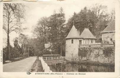 / CPA FRANCE 87 "Eymoutiers, château de Beaune"