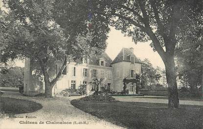 / CPA FRANCE 77 "Château de Chalmaison"