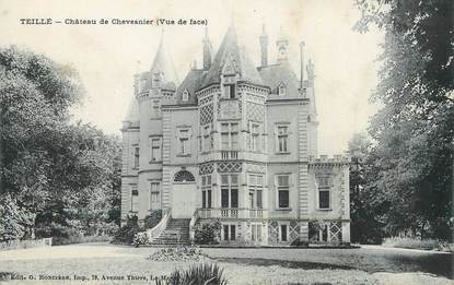 / CPA FRANCE 72 "Teillé, château de Chevesnier"