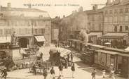 01 Ain CPA FRANCE 01 "Pont de Vaux, arrivée des tramways"