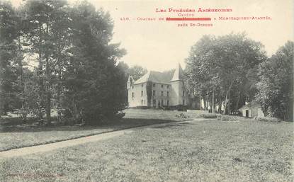 / CPA FRANCE 09 "Carère, château à Montesquieu Avantés près Saint Girons"