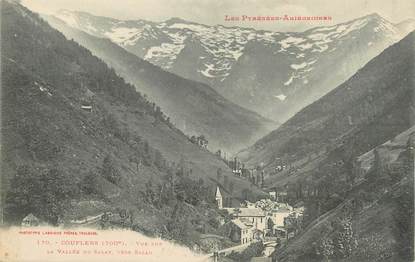 / CPA FRANCE 09 "Couflens, vue sur la vallée du Salat"