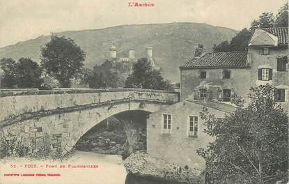 / CPA FRANCE 09 "Foix, pont de Planissolles"