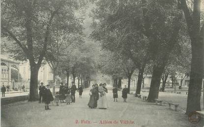 / CPA FRANCE 09 "Foix, allées de Villote"