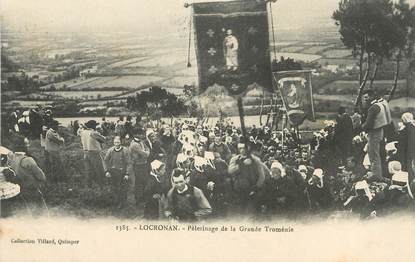 / CPA FRANCE 29 "Locronan, pélérinage de la grande Troménie"