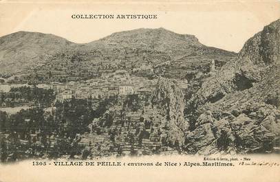 CPA FRANCE 06 "Village de Peille, environs de Nice"