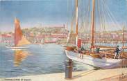 06 Alpe Maritime / CPA FRANCE 06 "Cannes, port et Suquet" / TUCK