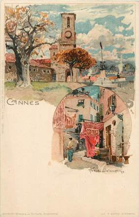 / CPA FRANCE 06 "Cannes, il. Wielland"