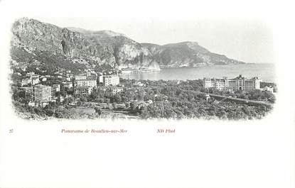 CPA FRANCE 06 "Panorama de Beaulieu sur Mer"