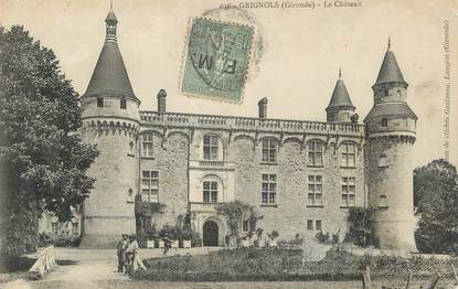 / CPA FRANCE 33 "Brignols, le château "