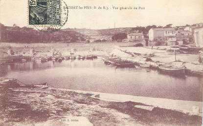 / CPA FRANCE 13 "Sausset Les Pins, vue générale du port"