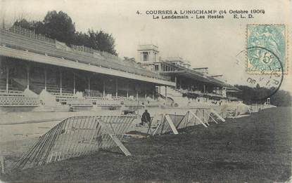 / CPA FRANCE 75016 "Paris, une course à Longchamp"