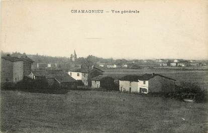 CPA FRANCE 38 "Chamagnieu, vue générale"