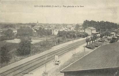 CPA FRANCE 63 "Puy Guillaume, la Gare"