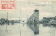 44 Loire Atlantique / CPA FRANCE 44 "Exposition de Nantes 1904, nr 11, water toboggan, bateau plongeant vu de face" / VIGNETTE