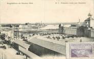44 Loire Atlantique / CPA FRANCE 44 "Exposition de Nantes 1904, nr 1 première visite aux chantiers" / VIGNETTE