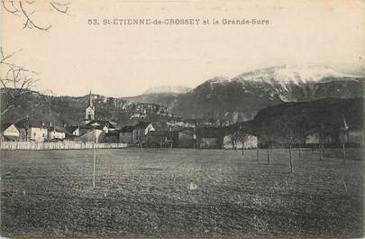 CPA FRANCE 38 "Saint Etienne de Crossey et la Grande Sure"