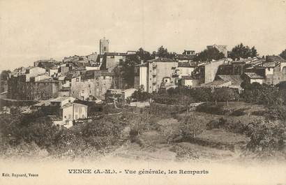 / CPA FRANCE 06 "Vence, vue générale, les remparts"