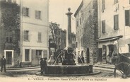 06 Alpe Maritime / CPA FRANCE 06 "Vence, fontaine, place vieille et porte du Signador"