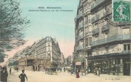 75 Pari / CPA FRANCE 75018 "Paris Montmartre, boulevard Barbès et rue des Poissonniers"