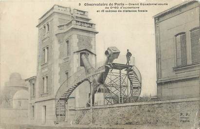 / CPA FRANCE 75014 "Observatoire de Paris, grand equatorial coudé"