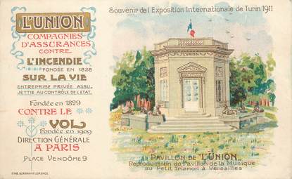 / CPA FRANCE 75002 "Paris, pavillon de l'union au petit Trianon à Versailles" / ASSURANCE
