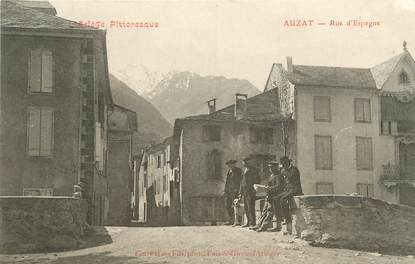 / CPA FRANCE 09 "Auzat, rue d'Espagne"