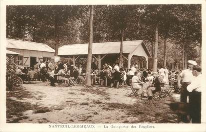 / CPA FRANCE 77 "Nanteuil, la guinguette des Peupliers"