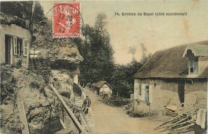 / CPA FRANCE 03 "Grottes de Bayet"