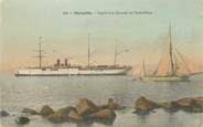 13 Bouch Du Rhone / CPA FRANCE 13 "Marseille, Départ d'un courrier de l'Indo Chine"