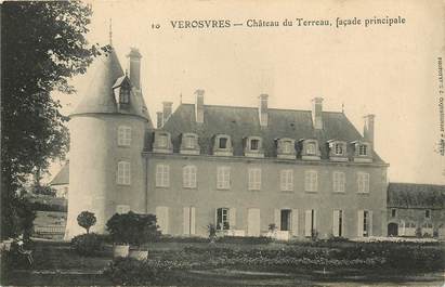 CPA FRANCE 71 "Verosvres, Chateau du Terreau, la façade principale"