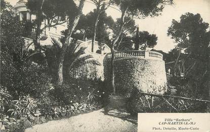 / CPA FRANCE 06 "Cap Martin, Villa Barbara "