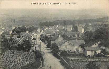 CPA FRANCE 71 "Saint Léger sur Dheune, vue générale"