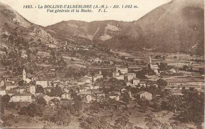 / CPA FRANCE 06 "La Bolline Valdeblore, vue générale et la Roche"