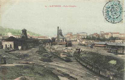 / CPA FRANCE 42 "Saint Etienne, Puits Châtelus"