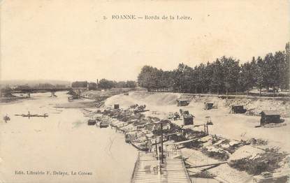 / CPA FRANCE 42 "Roanne, bords de la Loire"